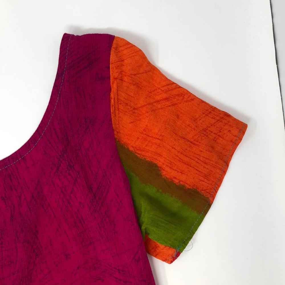 Colorful Mini Sun Dress - Picture 4 of 12